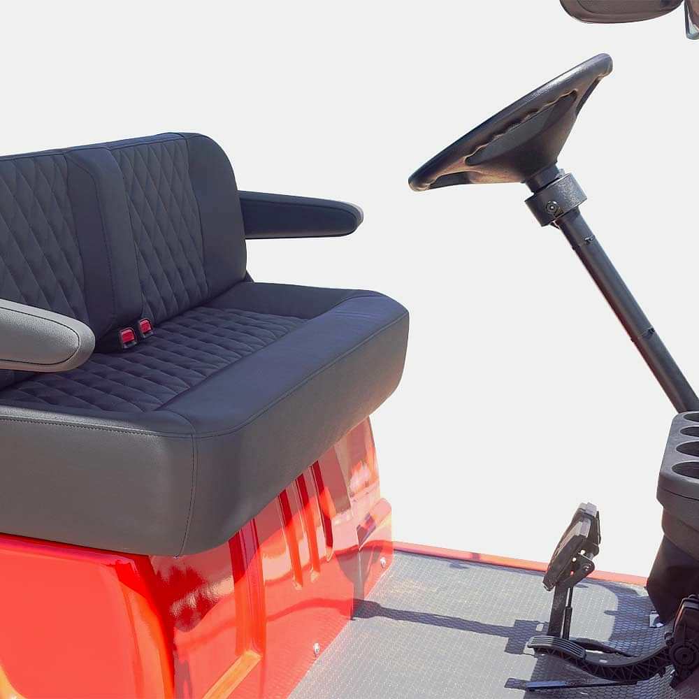 Electric 2 Seater Enclosed Golf Cart Dass BAGI-2K Electric 2 Seater Enclosed Golf Cart Dass BAGI-2K