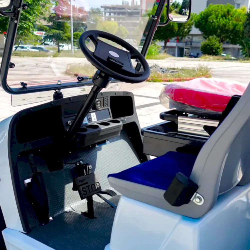 Electric 2 Seater Golf Vehicle with Stretcher Dass BAGI-2A Electric 2 Seater Golf Vehicle with Stretcher Dass BAGI-2A