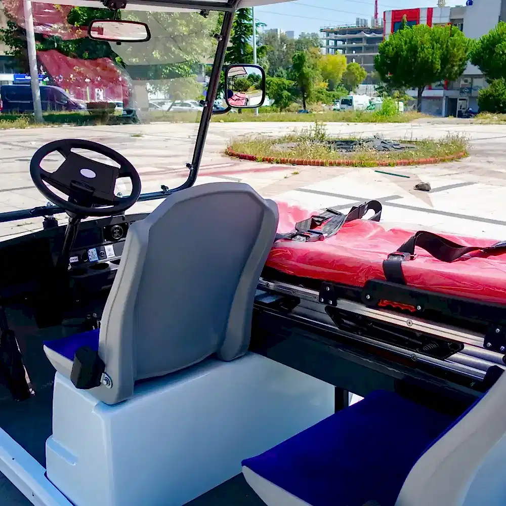 Electric 2 Seater Golf Vehicle with Stretcher Dass BAGI-2A Electric 2 Seater Golf Vehicle with Stretcher Dass BAGI-2A