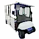 Electric 4 Seater Enclosed Golf Cart Dass BAGI-4KK Electric 4 Seater Enclosed Golf Cart Dass BAGI-4KK