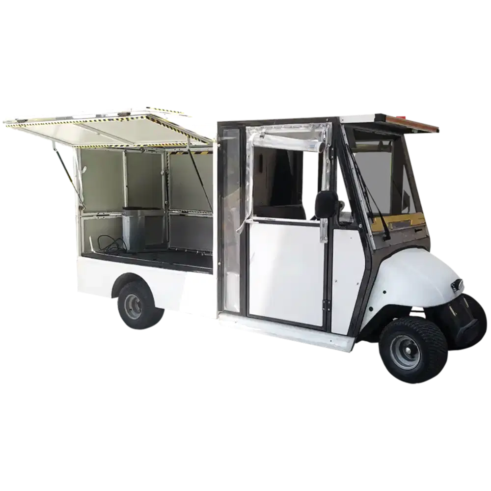 Electric 2 Seater Enclosed Golf Cart Dass BAGI-2KK Electric 2 Seater Enclosed Golf Cart Dass BAGI-2KK