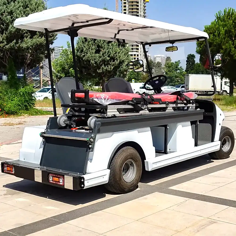 Electric 2 Seater Golf Vehicle with Stretcher Dass BAGI-2A Electric 2 Seater Golf Vehicle with Stretcher Dass BAGI-2A