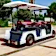Electric 2 Seater Golf Vehicle with Stretcher Dass BAGI-2A Electric 2 Seater Golf Vehicle with Stretcher Dass BAGI-2A