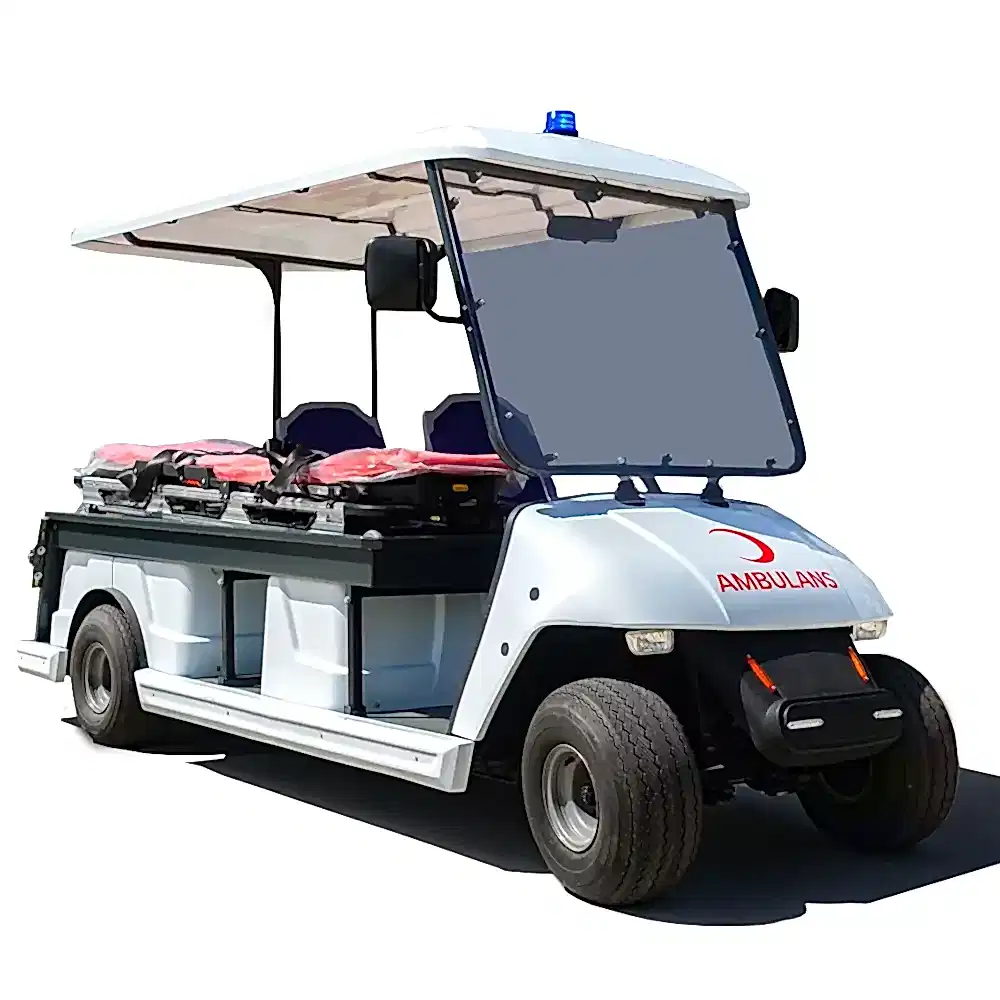 Electric 2 Seater Golf Vehicle with Stretcher Dass BAGI-2A Electric 2 Seater Golf Vehicle with Stretcher Dass BAGI-2A