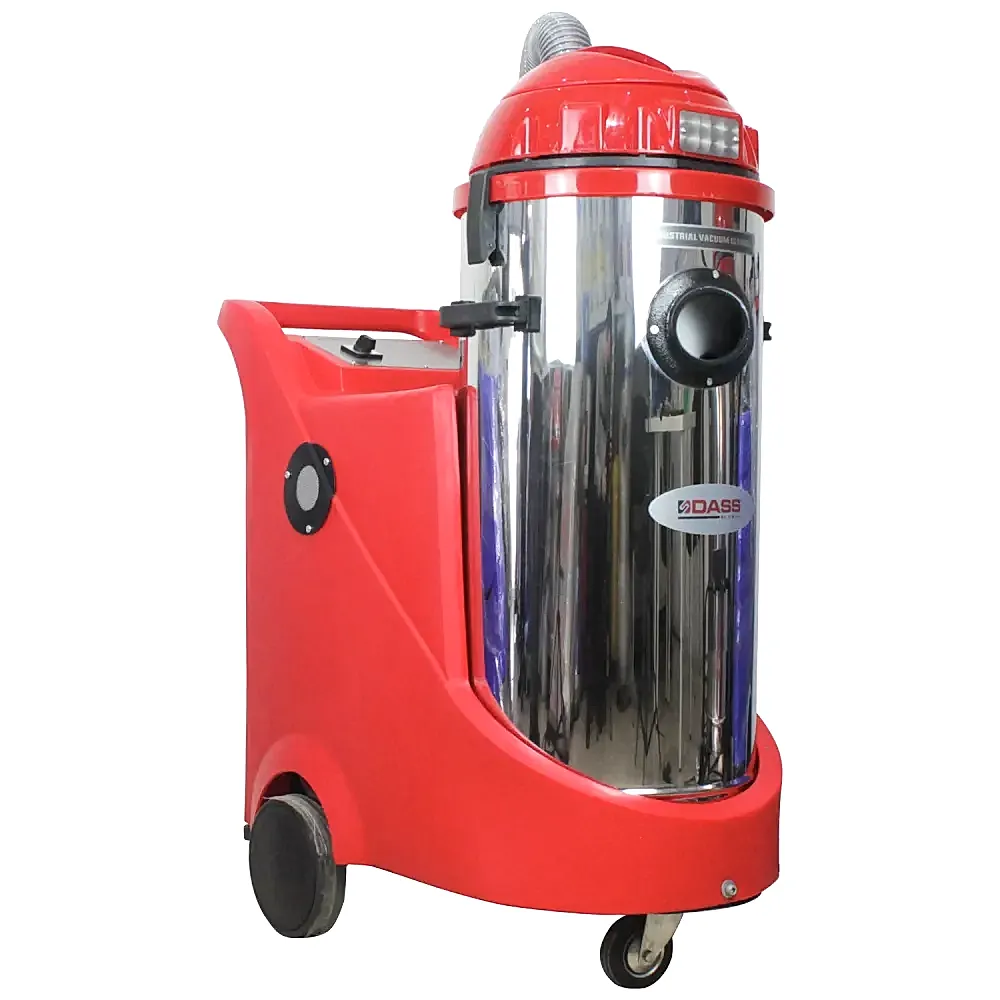 Asynchronous Motor Industrial Vacuum Cleaner with Steel Tank Suitable for Wet Suction Dass IVS 3.0X (Trifaze 2200 Watt) Asynchronous Motor Industrial Vacuum Cleaner with Steel Tank Suitable for Wet Suction Dass IVS 3.0X (Trifaze 2200 Watt)
