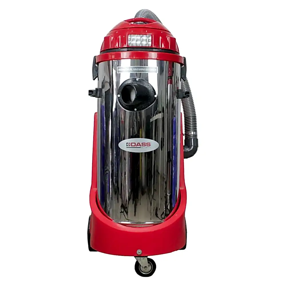 Asynchronous Motor Industrial Vacuum Cleaner with Steel Tank Suitable for Wet Suction Dass IVS 3.0X (Trifaze 2200 Watt) Asynchronous Motor Industrial Vacuum Cleaner with Steel Tank Suitable for Wet Suction Dass IVS 3.0X (Trifaze 2200 Watt)