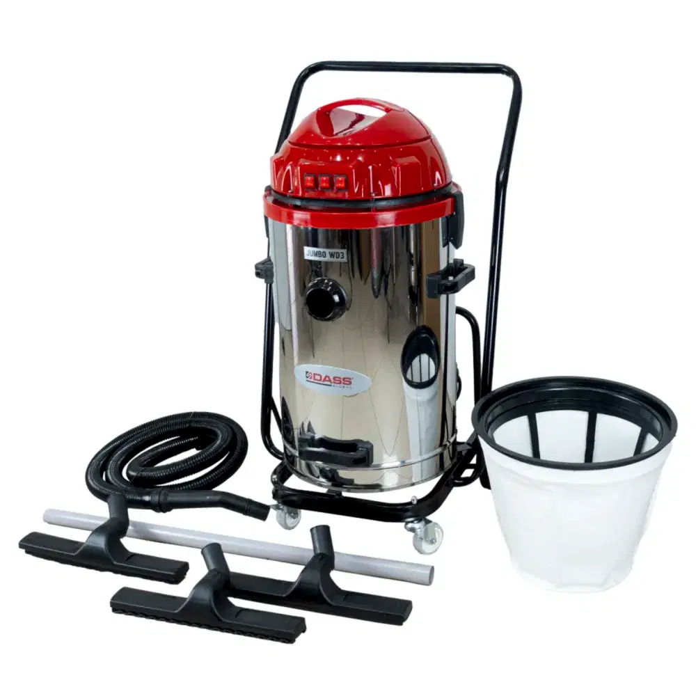 Three Motor Wet - Dry Industrial Vacuum Cleaner Dass Jumbo WD3 Three Motor Wet - Dry Industrial Vacuum Cleaner Dass Jumbo WD3