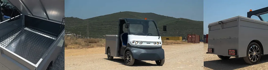 2 Kişilik Kasalı Golf Arabası Dass BAGI-2K+ Yeni Nesil Elektrikli Kamyonet 2 Kişilik Kasalı Golf Arabası Dass BAGI-2K+ Yeni Nesil Elektrikli Kamyonet