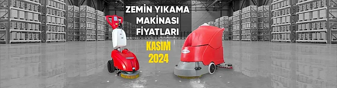 Zemin Yıkama Makinası Fiyatları (Kasım 2024) Zemin Yıkama Makinası Fiyatları (Kasım 2024)