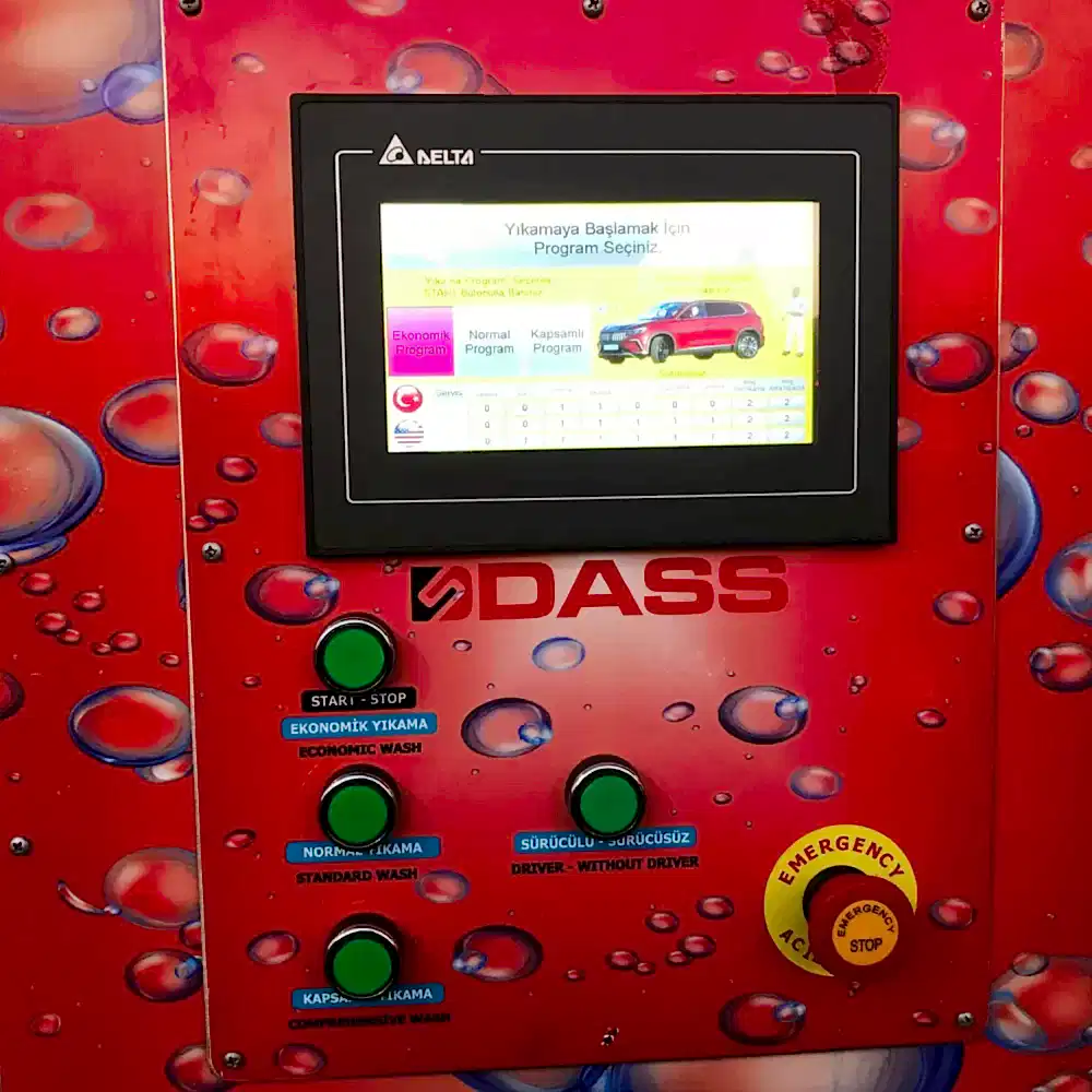 Otomatik Araba Yıkama Makinesi Dass Aqua Washer