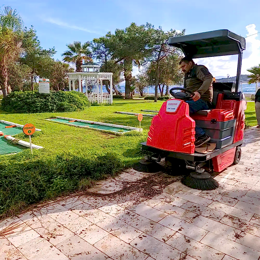 Hidrolik Yol Süpürücüsü - Damperli Sweeper Dass SW 150D Hidrolik Yol Süpürücüsü - Damperli Sweeper Dass SW 150D