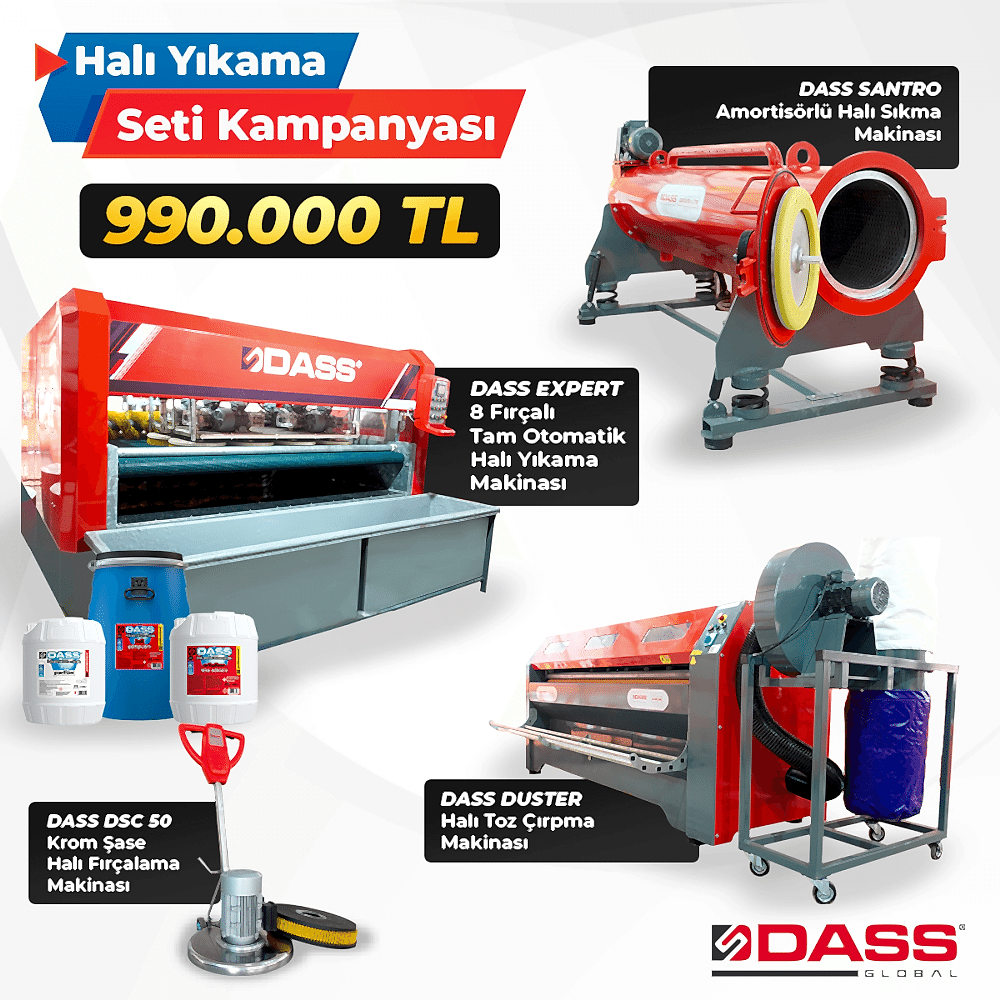 OTOMATİK HALI YIKAMA TESİSİ SETİ OTOMATİK HALI YIKAMA TESİSİ SETİ