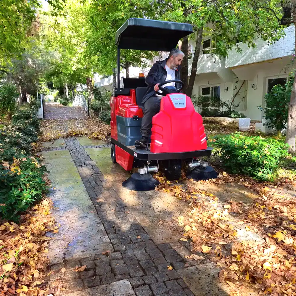 Hidrolik Yol Süpürücüsü - Damperli Sweeper Dass SW 150D Hidrolik Yol Süpürücüsü - Damperli Sweeper Dass SW 150D