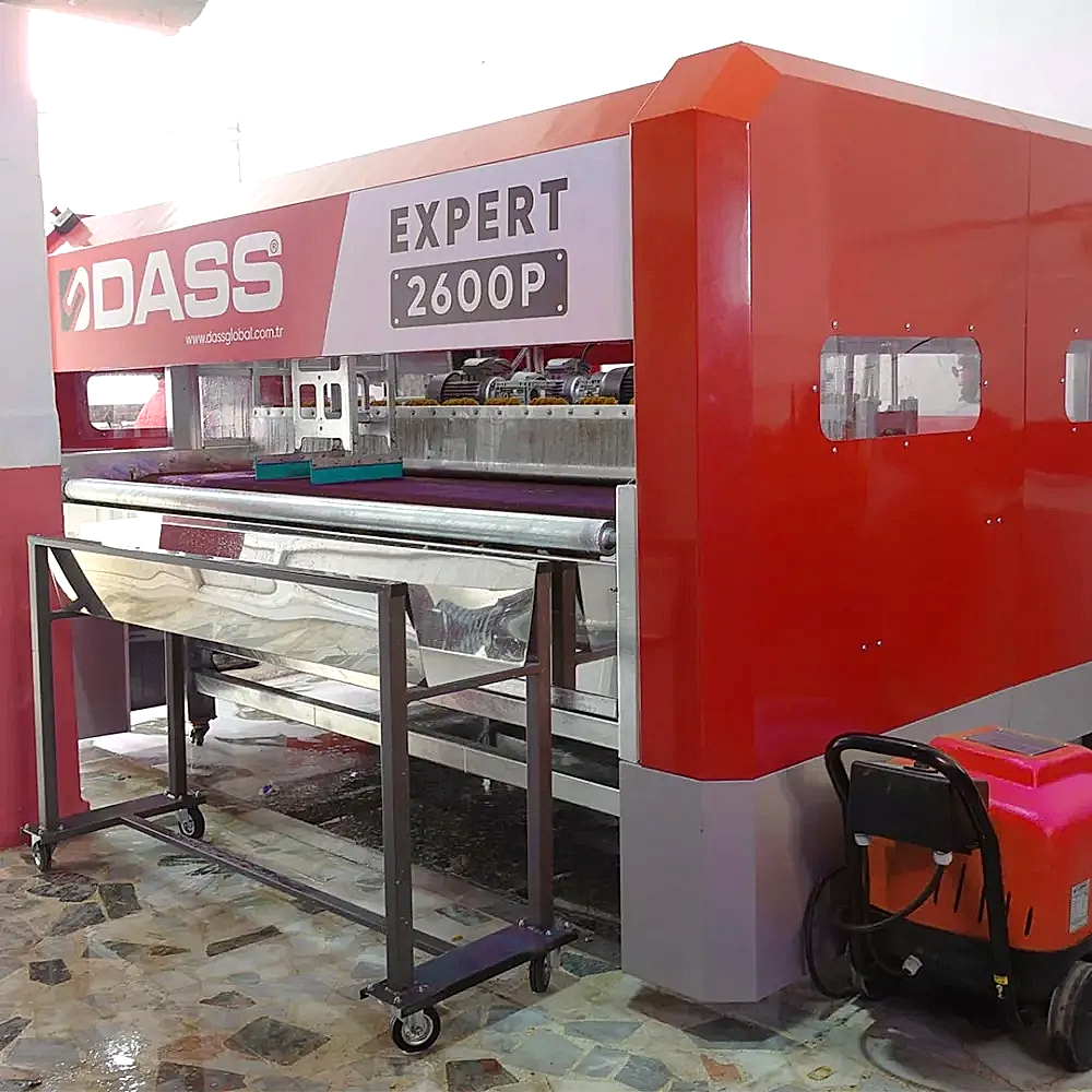 Dokunmatik Panelli Otomatik Halı Yıkama Makinesi Dass EXPERT 2600M