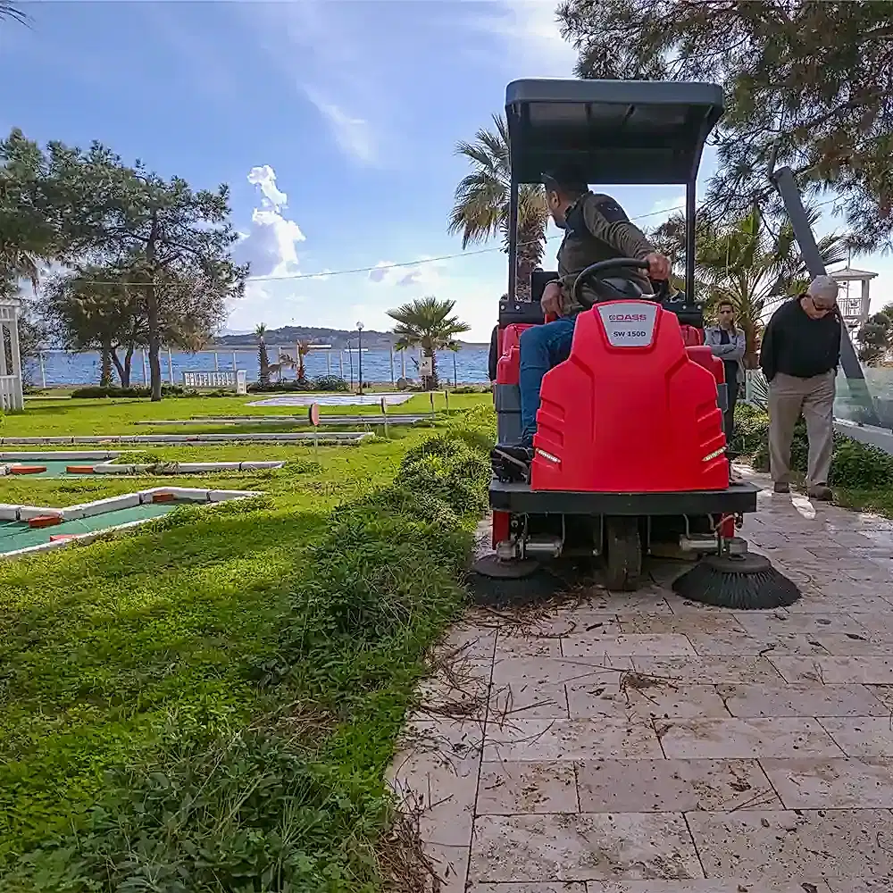 Hidrolik Yol Süpürücüsü - Damperli Sweeper Dass SW 150D Hidrolik Yol Süpürücüsü - Damperli Sweeper Dass SW 150D