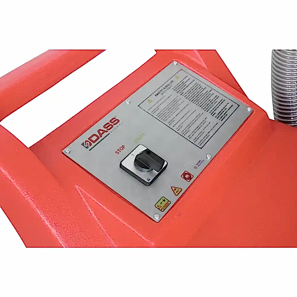 Çelik Kazan End. Vakum Makinesi 5.5 kW (0.5 m² Filtre) Dass IVS 5.5X Çelik Kazan End. Vakum Makinesi 5.5 kW (0.5 m² Filtre) Dass IVS 5.5X